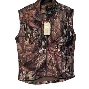 Mossy Oak XL Sherpa 2.0 Lined Break-Up Country Athletic Cut Ultra Soft Vest NEW!